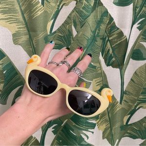 Fashion Brand Company Yellow Duck Sunglasses